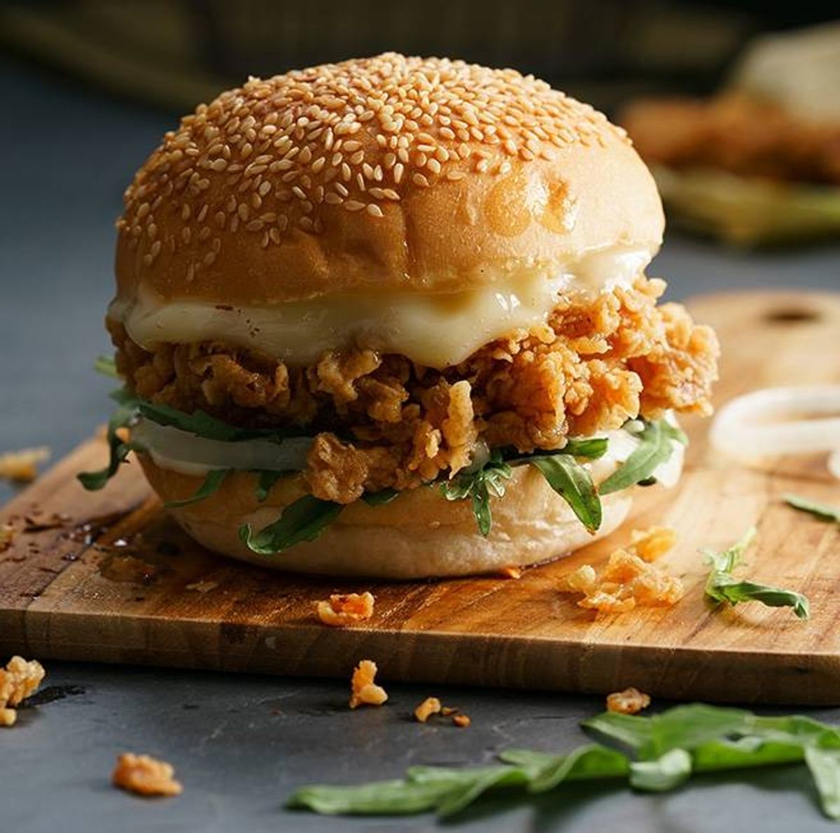 Fried Chicken Burger